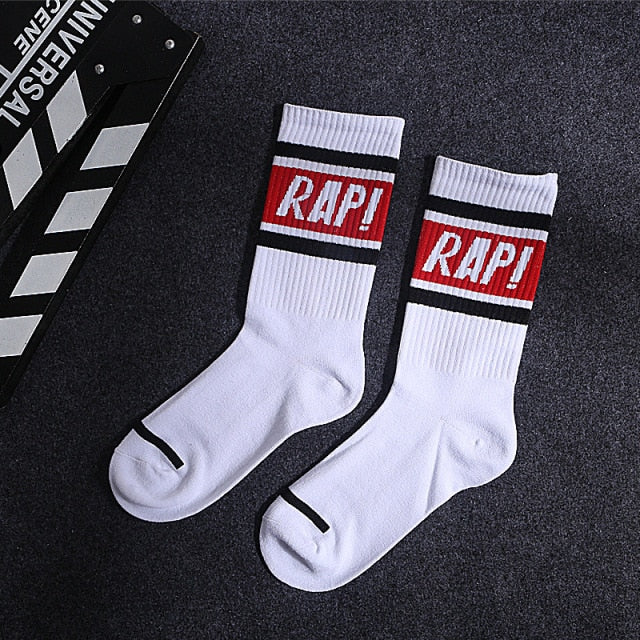 1 pair Men Fashion Hip Hop Hit Color On Fire Crew Socks Red Flame Blaze Power Torch Hot Warmth Street Skateboard Cotton Socks