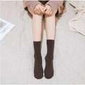 Women/Men Winter Warm Thicken Thermal Socks Wool Cashmere Snow Black Skin Seamless Sock Velvet Soft Boots Floor Sleeping Socks
