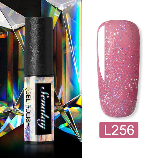 Senalay Nail Gel Polish Varnishes Hybrid All For Nail Art Design Manicure Semi Permanent Painting Decoration Base Top Coat