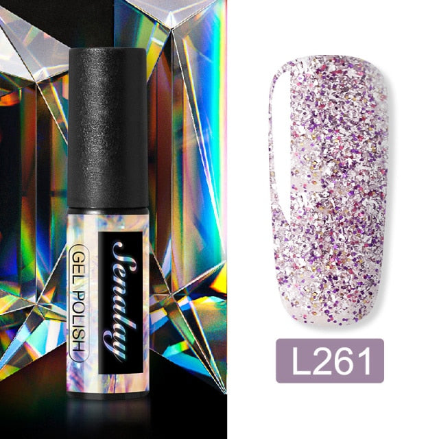 Senalay Nail Gel Polish Varnishes Hybrid All For Nail Art Design Manicure Semi Permanent Painting Decoration Base Top Coat