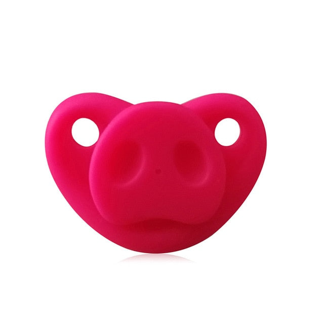 Top Silicone Funny Nipple Dummy Baby Pacifiers Soother Joke Prank Toddler Pacy Orthodontic Nipples Teether Beard Kiss Pacifier