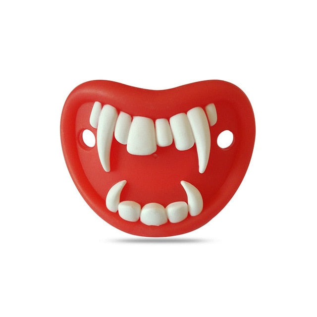 Top Silicone Funny Nipple Dummy Baby Pacifiers Soother Joke Prank Toddler Pacy Orthodontic Nipples Teether Beard Kiss Pacifier