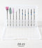 10 Pcs Diamond Milling Cutters For Manicure Carbide Nail Drill Bits Kits Equipment Tools