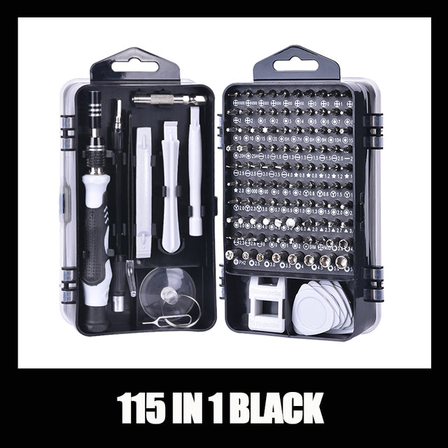 KALAIDUN 112  in 1 Screwdriver Set Magnetic Screwdriver Bit Torx Multi Mobile Phone Repair Tools Kit Electronic Device Hand Tool