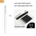 Original Xiaomi Mijia Gel Pen MI Pen 9.5mm Signing Pen PREMEC Smooth Switzerland Refill MiKuni Japan Ink (Black/Blue) Best Gift