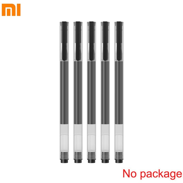 Original Xiaomi Mijia Gel Pen MI Pen 9.5mm Signing Pen PREMEC Smooth Switzerland Refill MiKuni Japan Ink (Black/Blue) Best Gift