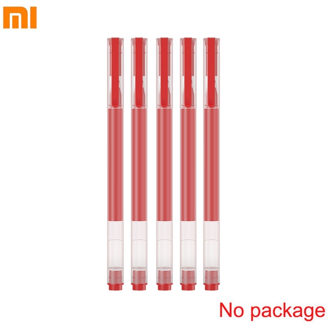 Original Xiaomi Mijia Gel Pen MI Pen 9.5mm Signing Pen PREMEC Smooth Switzerland Refill MiKuni Japan Ink (Black/Blue) Best Gift