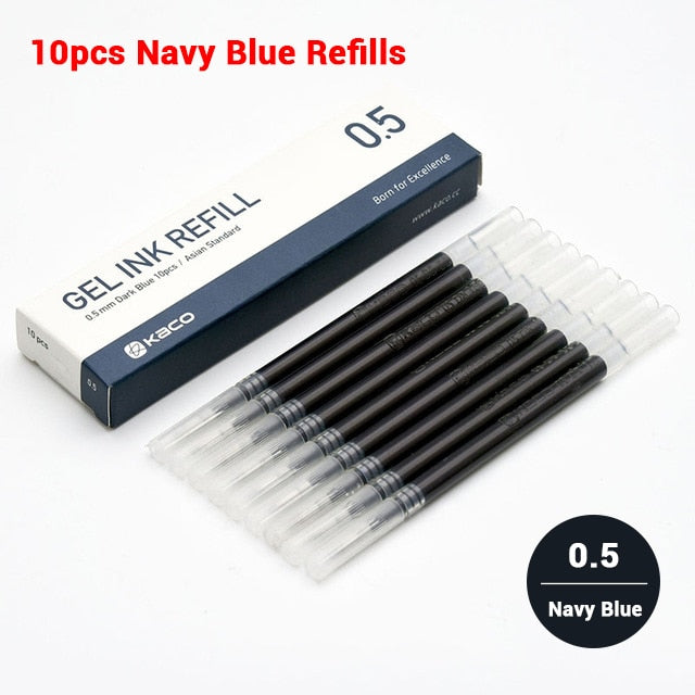 Original Xiaomi Mijia Gel Pen MI Pen 9.5mm Signing Pen PREMEC Smooth Switzerland Refill MiKuni Japan Ink (Black/Blue) Best Gift