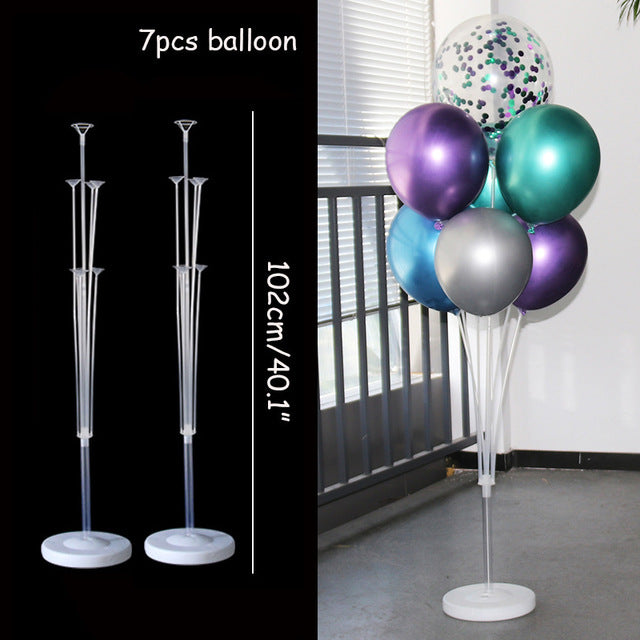 Table Balloon Arch Set Ballon Column Stand for Wedding Birthday Party Decorations Kids Balloons Accessories Christmas Decor ball