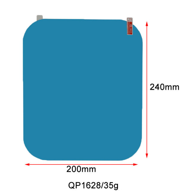 Car Rear Mirror Protective Film Anti Fog Window Clear Rainproof Rear View Mirror Protective Soft Film Auto Accessories 2 Pcs