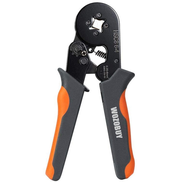 HSC8 6-4A/6-6 MINI-TYPE SELF-ADJUSTABLE CRIMPING PLIER 0.25-10mm2 Terminals Crimping Tools Multi Tool Hands Pliers