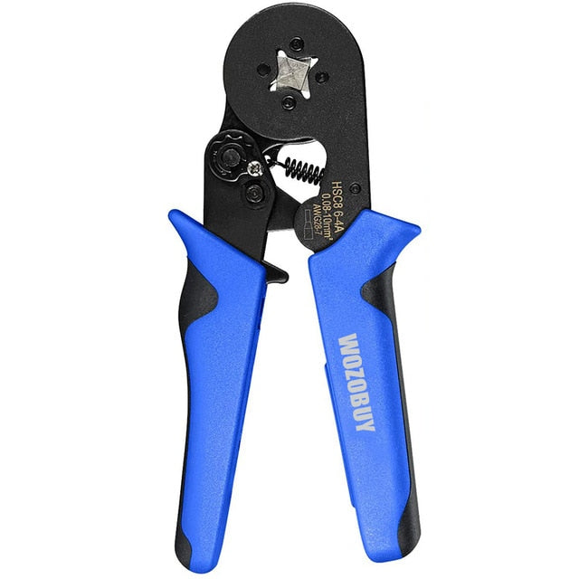 HSC8 6-4A/6-6 MINI-TYPE SELF-ADJUSTABLE CRIMPING PLIER 0.25-10mm2 Terminals Crimping Tools Multi Tool Hands Pliers