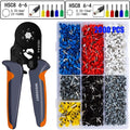 HSC8 6-4A/6-6 MINI-TYPE SELF-ADJUSTABLE CRIMPING PLIER 0.25-10mm2 Terminals Crimping Tools Multi Tool Hands Pliers