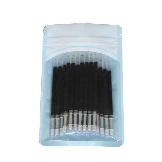 Retractable Gel pen Set 0.5mm Black/Red/Blue Large Capacity Ball Point Pen handle Replaceable Refills Rod School Office Supplies