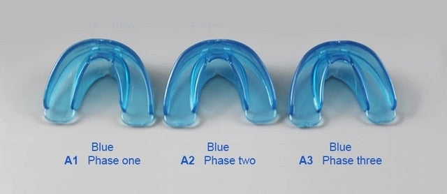 3 Stages Dental Orthodontic Braces Appliance Braces Alignment Trainer Teeth Retainer Bruxism Mouth Guard Teeth Straightener