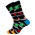 Unisex Happy Socks Retro Design Men Crew Socks Skateboard Socks Harajuku Women Cotton Socks Male Female