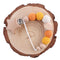 1PC Baby Pacifier Chain Elephant Wooden Clip Geometric Crochet Beads Bag Wood Teether Tiny Rod Dummy Clips Baby Pacifier Holder