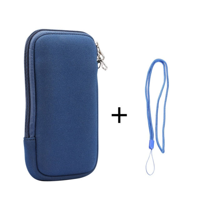 Universal 4.7-7.2'' Life Waterproof Phone Bag Pouch for iPhone Samsung Huawei Xiaomi Shockproof Phone Case with Shoulder Strap