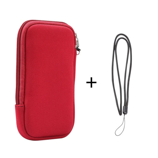 Universal 4.7-7.2'' Life Waterproof Phone Bag Pouch for iPhone Samsung Huawei Xiaomi Shockproof Phone Case with Shoulder Strap