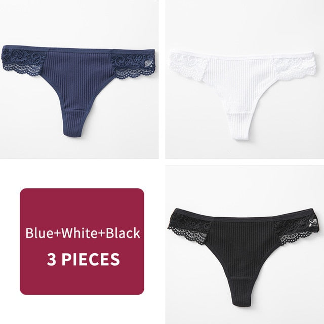 Women's Cotton G-String Thong Panties String Underwear Women Briefs Sexy Lingerie Pants Intimate Ladies Letter pink