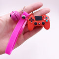 Creative Video Game Handle Keychain Simulation Joystick Model Key Chain Ring Pendant Men Women Couple Key Holder Trinket Gift