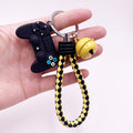Creative Video Game Handle Keychain Simulation Joystick Model Key Chain Ring Pendant Men Women Couple Key Holder Trinket Gift