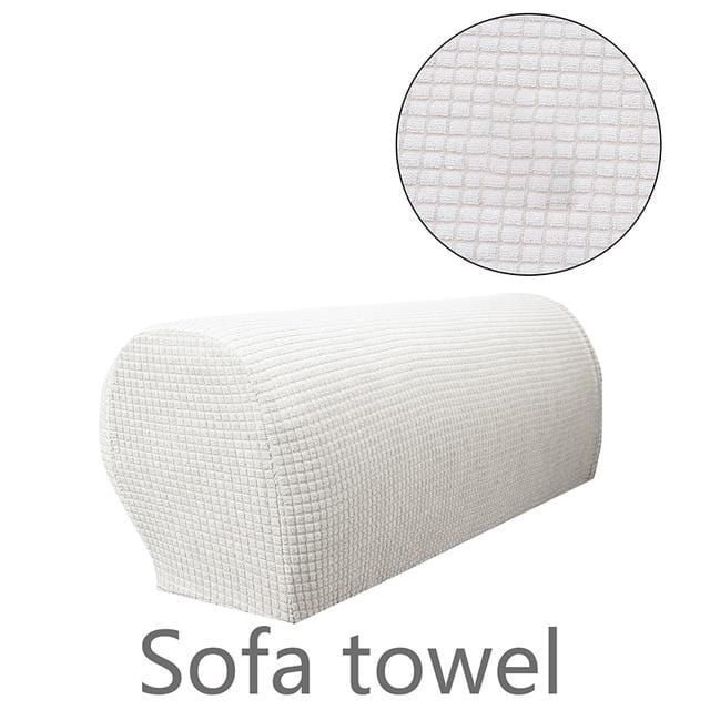 1/2/3/4 Seats Stretch Sofa Cushion Cover Pet Kids Furniture Protector Polar Fleece Spandex Washable Removable Slipcover