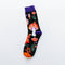 Occident Fashion Colorful Print Socks Women with Mushroom Spring Woman Socks Cotton Calcetines Mujer Meias 010202