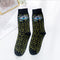 Occident Fashion Colorful Print Socks Women with Mushroom Spring Woman Socks Cotton Calcetines Mujer Meias 010202