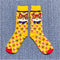 Occident Fashion Colorful Print Socks Women with Mushroom Spring Woman Socks Cotton Calcetines Mujer Meias 010202