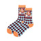 Occident Fashion Colorful Print Socks Women with Mushroom Spring Woman Socks Cotton Calcetines Mujer Meias 010202