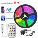 NEW WIFI LED Strip Light RGB 5050/2835 Flexible Ribbon Fita RGB Led Lights Tape Diode 20M-5M DC 12V and WIFI Controller