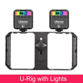 Ulanzi VL49 Mini RGB Video Light Lighting for Photography 2000mAh RGB LED Video Camera Light Vlog Fill Light Live