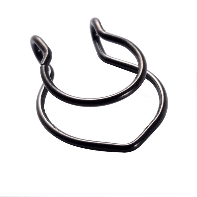 1pcs U Shaped Fake Nose Ring Lip Hoop Septum Rings Stainless Steel Nose Piercing Fake Piercing Oreja Pircing Jewelry