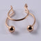 1pcs U Shaped Fake Nose Ring Lip Hoop Septum Rings Stainless Steel Nose Piercing Fake Piercing Oreja Pircing Jewelry