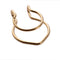 1pcs U Shaped Fake Nose Ring Lip Hoop Septum Rings Stainless Steel Nose Piercing Fake Piercing Oreja Pircing Jewelry