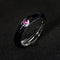 10 Colors Simple Style Enamel Ring Paved With Shiny Cubic Zircon Stone Fashion Wed Engage Ring For Women