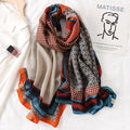 2020 New design brand women scarf fashion print cotton spring winter warm scarves hijabs lady pashmina foulard bandana plaid