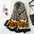 2020 New design brand women scarf fashion print cotton spring winter warm scarves hijabs lady pashmina foulard bandana plaid