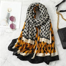 2020 New design brand women scarf fashion print cotton spring winter warm scarves hijabs lady pashmina foulard bandana plaid