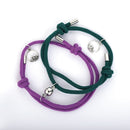 NIUYITID 2021 Attractive Handmade Bracelet Women Lover's Couple Charm Female Male Paired Friendship Wholesale Jewelry