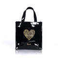 Fashion PVC Reusable Shopping Bag Women's Bag Eco Friendly London Shopper Bag Large Capacity Waterproof Handbag Shoulder Bag