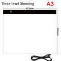 Elice A3 A4 A5 Drawing Tablet Diamond Painting board USB Art Copy Pad Writing  Sketching Wacom Tracing led light pad