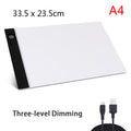 Elice A3 A4 A5 Drawing Tablet Diamond Painting board USB Art Copy Pad Writing  Sketching Wacom Tracing led light pad