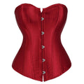 Sapubonva Overbust Corset Plus Size Sexy Corselet Corsets and Bustiers Tops Red Black Pink Purple White Gothic Lingerie Women