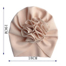 Flower Baby Hat Toddler Turban 6m-18m Infant Headwraps Kids Bonnet Newborn Toddler Beanie Cap