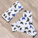 RUUHEE Bandage Bikini Swimwear Women Swimsuit High Waist Bikini Set 2021 Bathing Suit Push Up Maillot De Bain Femme Beachwear