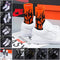 1 pair Men Fashion Hip Hop Hit Color On Fire Crew Socks Red Flame Blaze Power Torch Hot Warmth Street Skateboard Cotton Socks