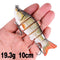 Fishing wobbler Lifelike  6/7 Segment Swimbait Crankbait Hard Bait Slow 10cm 17g 15g Isca Artificial Lures Fishing Tackle