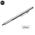 7 in1 Multifunction Ballpoint Pen with Modern Handheld Tool Measure Technical Ruler Screwdriver Touch Screen Stylus Spirit Level